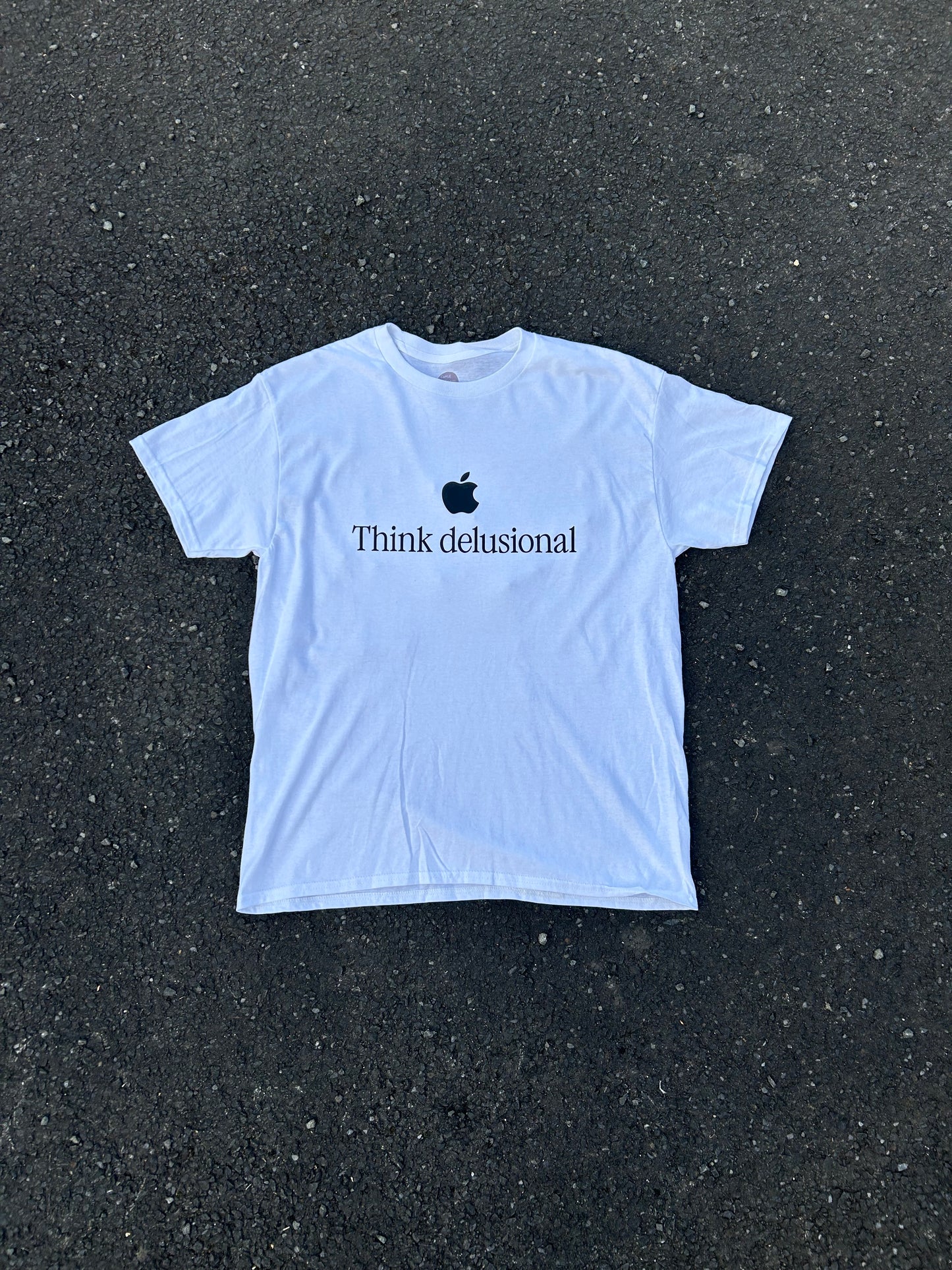 Think Delusional tee