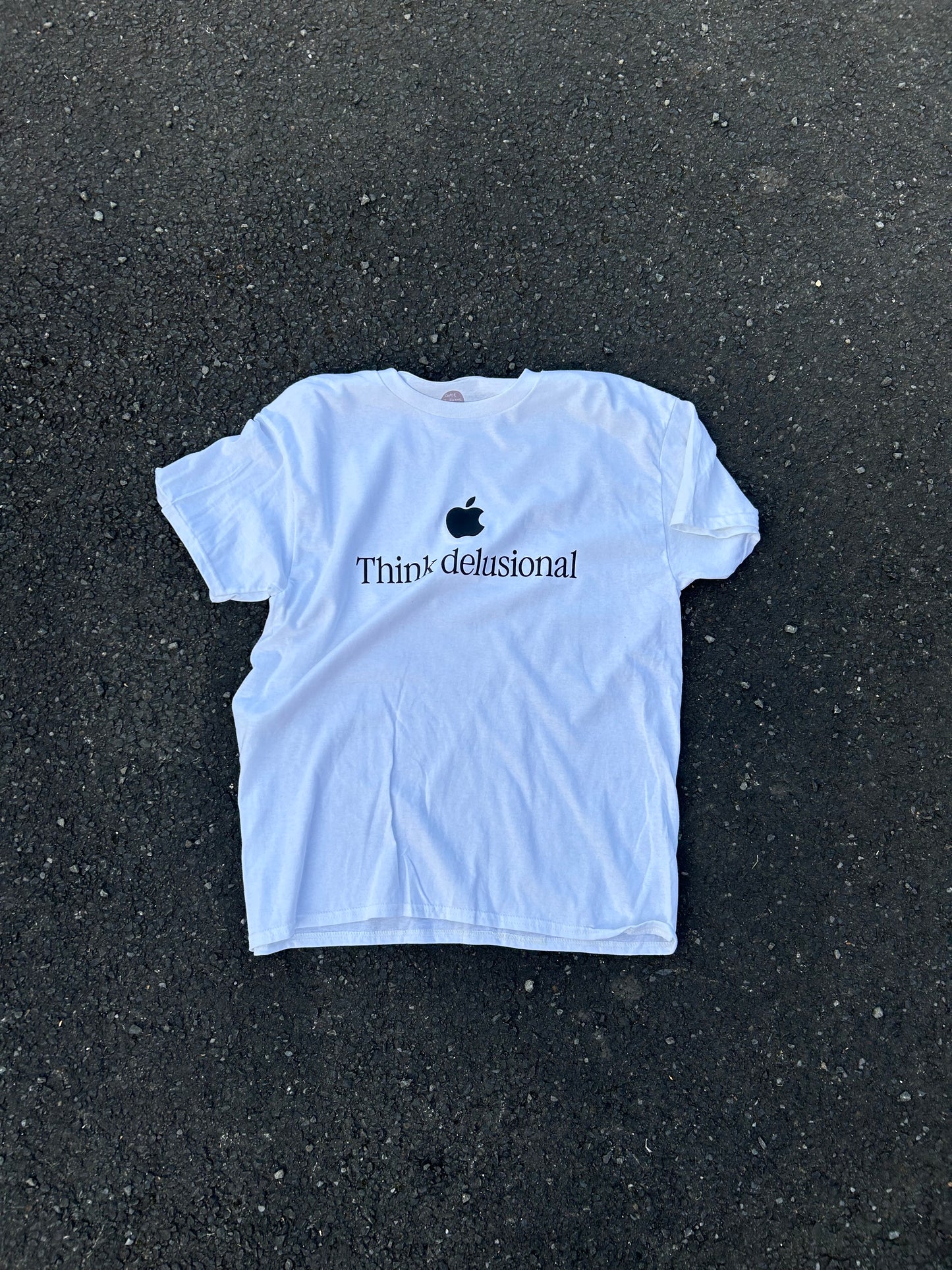 Think Delusional tee