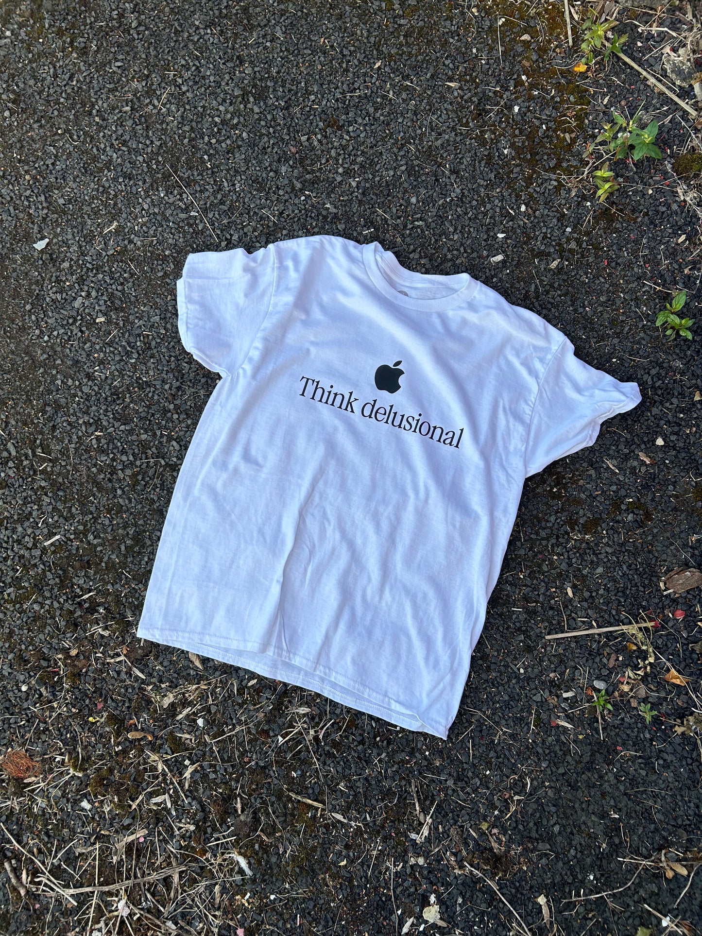 Think Delusional tee