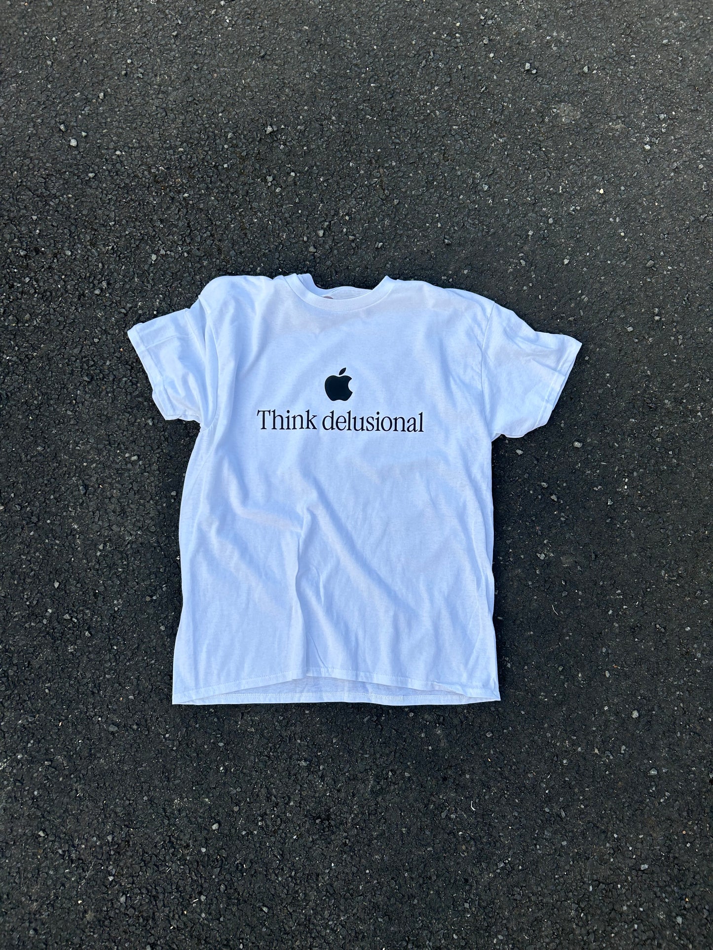 Think Delusional tee